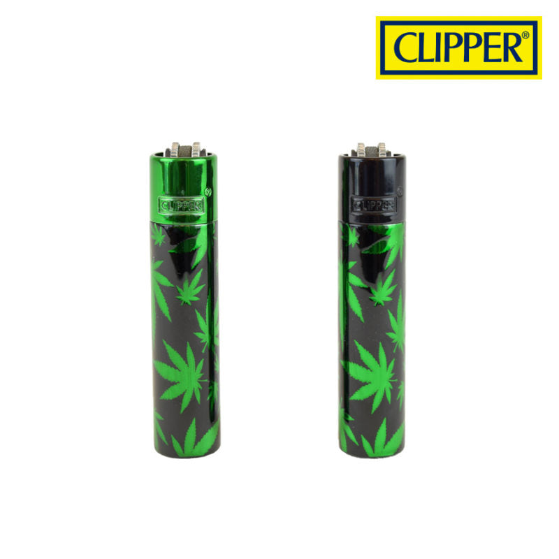 CLIPPER: CLIPPER LEAVES GREEN CMP11 METAL LIGHTERS COLLECTION