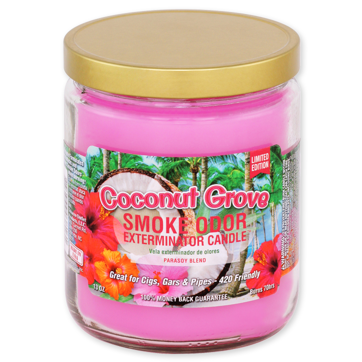 SMOKE ODOR: 13oz. Candle