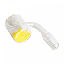 GEAR PREMIUM: 14mm Male 90 Degree Borometer Banger (color changing)