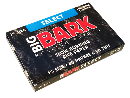 BIG BARK: Select Rice rolling papers