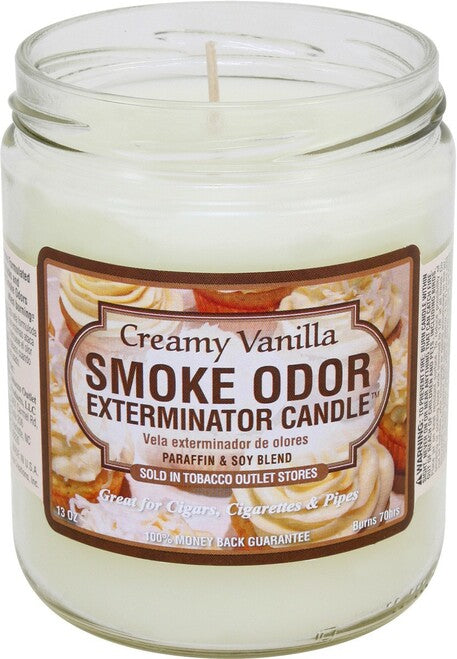 SMOKE ODOR: 13oz. Candle