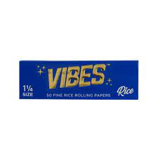 VIBES ROLLING PAPERS - 1.25" RICE PAPER