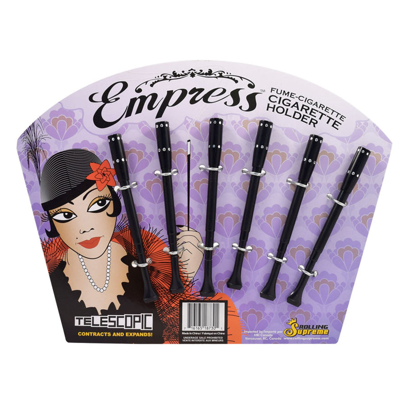 EMPRESS: EMPRESS TELESCOPIC CIGARETTE HOLDER JEWELED (sold individually)