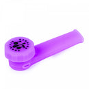 LIT SILICONE: 3.5" Hand Pipe