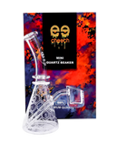 CHEECH : 5″ FULL QUARTZ BEAKER