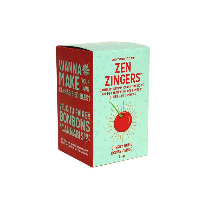 PARACANNA:  Zen Zingers - Cannabis Gummy Candy Making Kit - Cherry Bomb