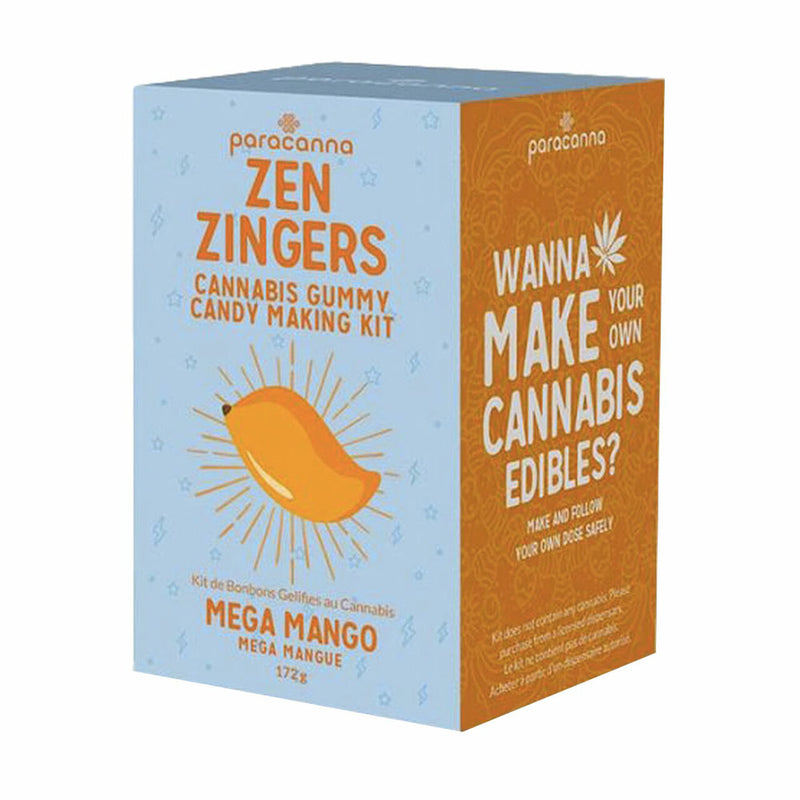 PARACANNA:  Zen Zingers - Cannabis Gummy Candy Making Kit - Mega Mango