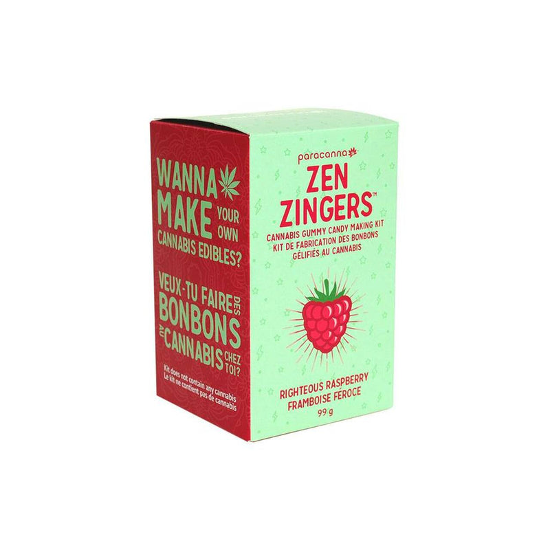 PARACANNA:  Zen Zingers - Cannabis Gummy Candy Making Kit - Righteous Raspberry