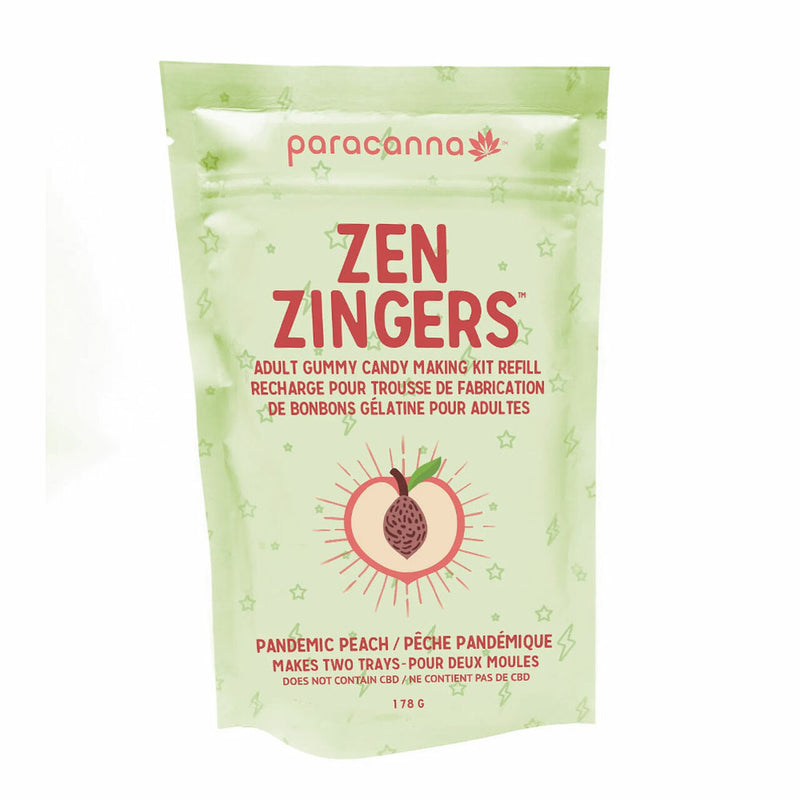 PARACANNA: Zen Zingers Cannabis Gummy Candy Making Refills - ALL FLAVORS -