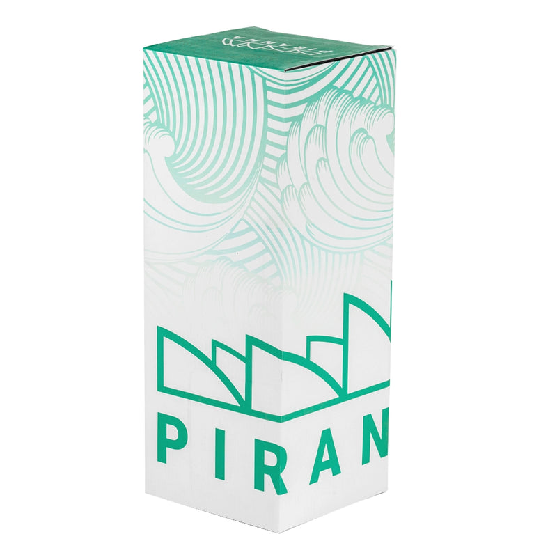 PIRANHA: Piranha Glass 14" Beaker with Ice Pinch