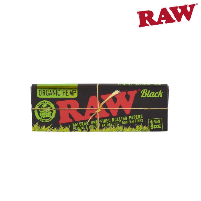 RAW: RAW BLACK ORGANIC 1¼