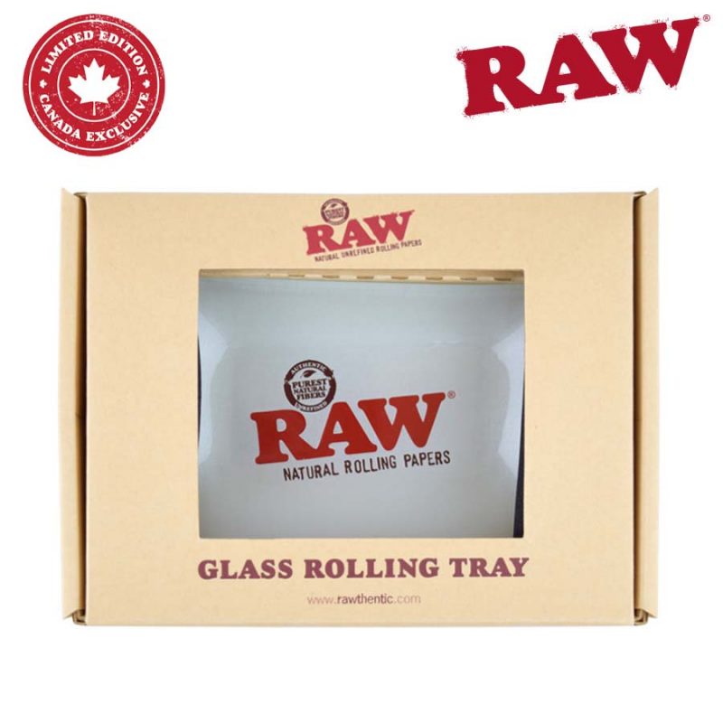 RAW: RAW FROSTED GLASS MINI TRAY