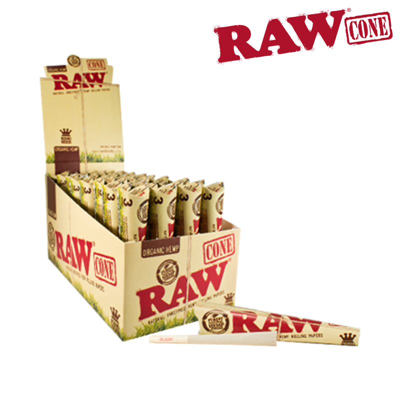 RAW: RAW ORGANIC PRE-ROLLED CONE KS (sold individually)