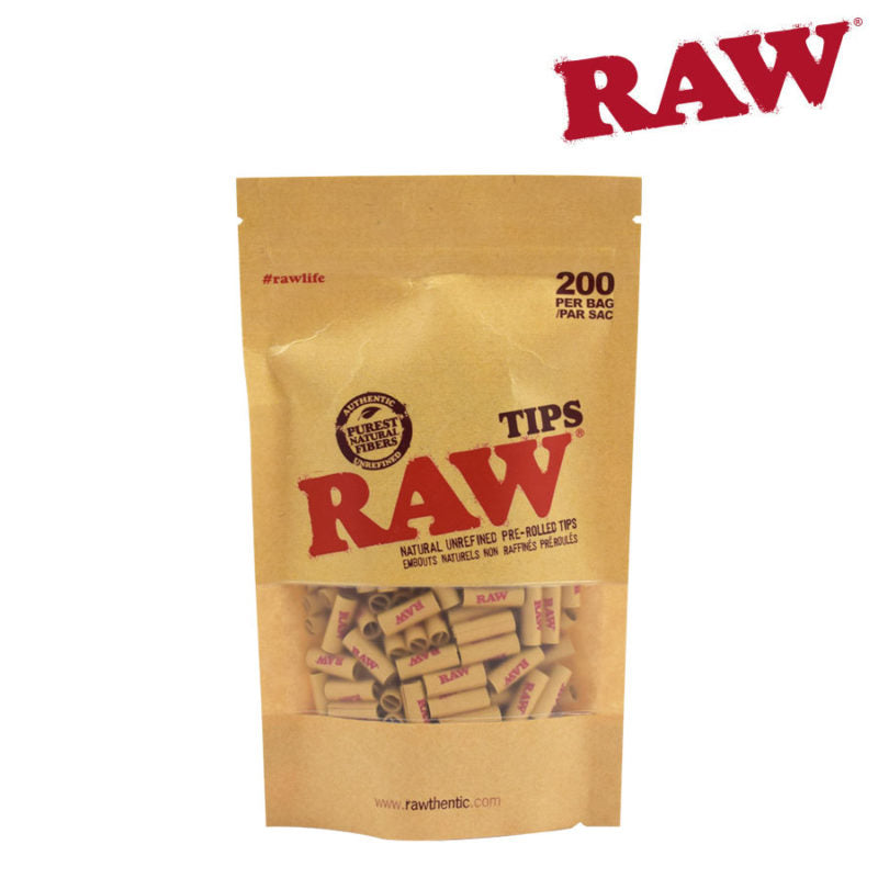 RAW: RAW TIPS – PRE-ROLLED UNBLEACHED
