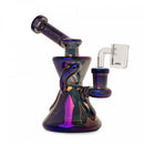 RED EYE TEK: 6" Metallic Terminator Finish Gamma Concentrate Recycler