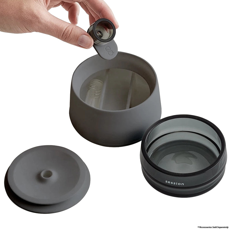 SESSION GOODS: Session Goods Stash Jar - Charcoal