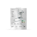 STUNDENGLASS: Polished Silver Gravity Infuser