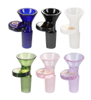 CHEECH : 14mm Solid Color Logo Bowlhead (asst colors)