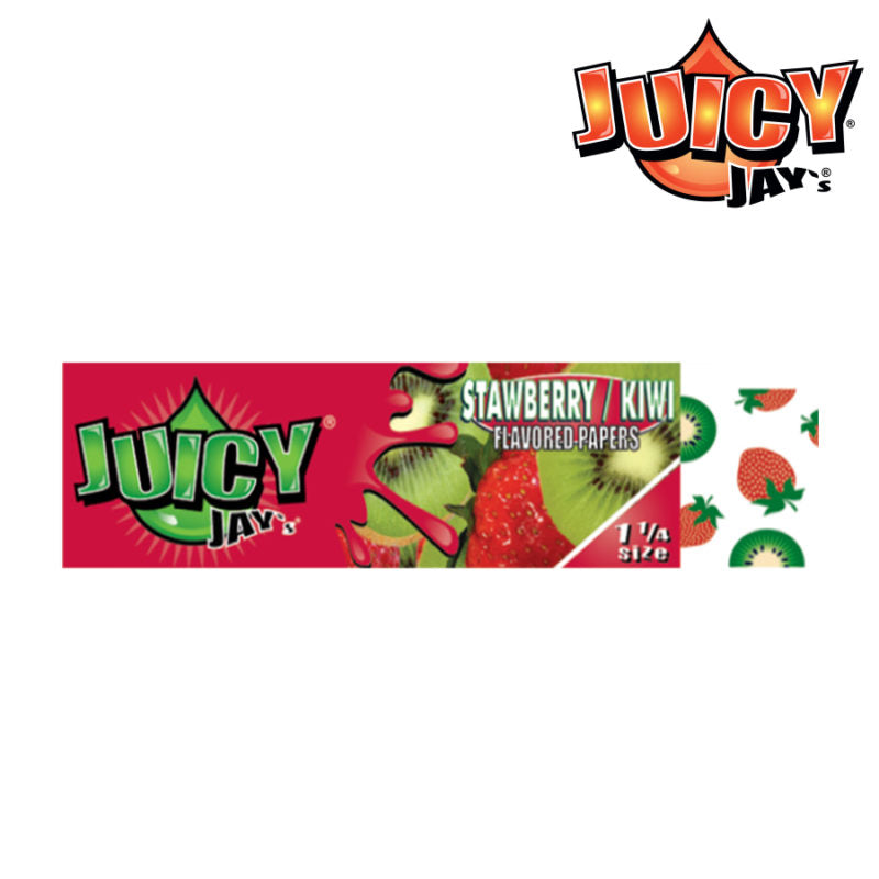 JUICY JAY 1 1/4 : Strawberry Kiwi Rolling Paper