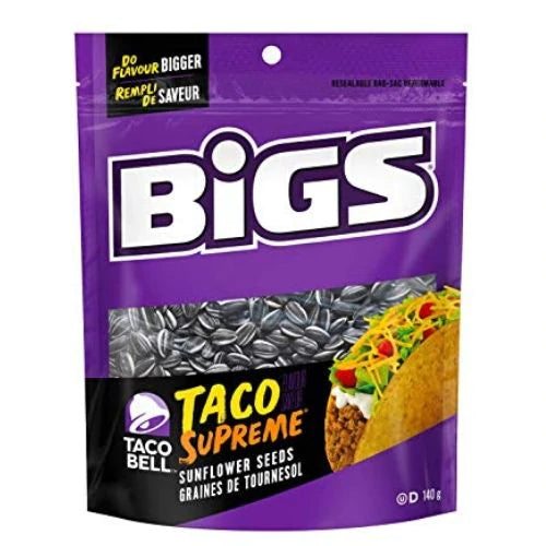 BIGS: BIGS - Taco Supreme Sunflower Seeds